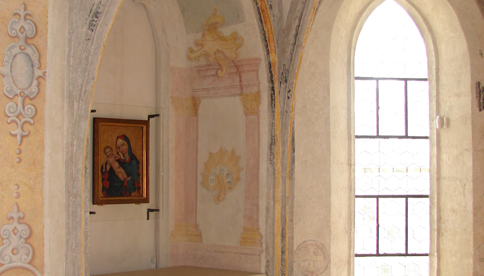 Opatská kaple se Zlatokorunskou madonou